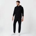 Loopback Track Pant - Black