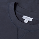 Sweat-shirt en molleton bouclette - Marine