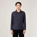 LS Jersey Polo - Navy
