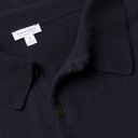 Cashmere Polo - Navy