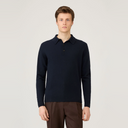 Cashmere Polo - Navy