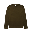 Merino Crew Neck - Loden Green