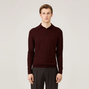 Merino LS Polo - Bakelite