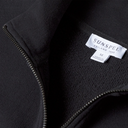 Loopback Half Zip Sweatshirt - Black