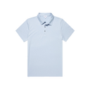 S/S Polo Shirt - Blue Mist