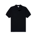 S/S Mesh Stitch Polo Shirt - Navy