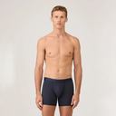 Stretch Cotton Boxer Brief - Navy