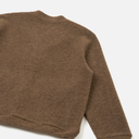 Advance Cardigan - Wool Fleece - Brown Marl