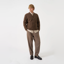 Advance Cardigan - Wool Fleece - Brown Marl