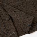 Advance Cardigan - Raven Fleece - Brown
