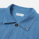 Attendant Shirt - Herringbone Rec Washed Indigo