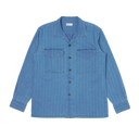 Attendant Shirt - Herringbone Rec Washed Indigo