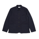Bakers Chore Jacket - Navy Seersucker II