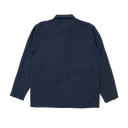 Bakers Overshirt - Linen Cotton Shirting - Navy