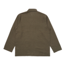 Bakers Overshirt - Linen Cotton Shirting - Olive