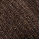 Zip Cardigan - Brown Ecowool