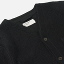 Cardigan Wool Fleece - Black