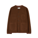 Cardigan Wool Fleece - Cacao