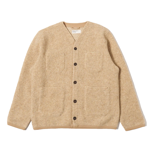 Universal Works Cardigan Wool Fleece - Fawn – Stomping Ground