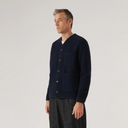 Cardigan Wool Fleece - Navy