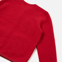 Cardigan Wool Fleece - Scarlet