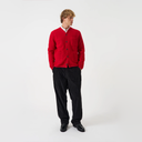 Cardigan Wool Fleece - Scarlet