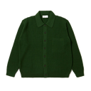 Charlie Cardigan -  Textured Green Merino