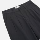 Double pleat pant - Black