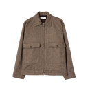 E130 Jacket - Wool Herringbone - Brown