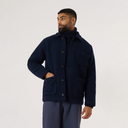Field Jacket II - Techno Melton Plain Navy