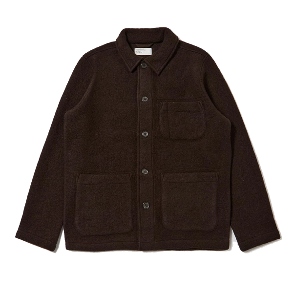 Field Jacket Wool Fleece - Brown – Stomping Ground