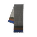 Himalayan Scarf - Reversible Wool - Grey
