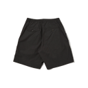 Pleated Track Short - Recycled Poly Tech Black