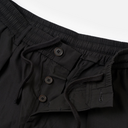 Pleated Track Short - Recycled Poly Tech Black