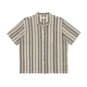 Road Shirt - Charcoal Cotton Lattice 2