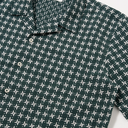 Road Shirt - Rhodes 8 Cotton Green / White
