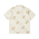 Hand Embroidery Cotton Road Shirt - Ecru