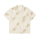 Hand Embroidery Cotton Road Shirt - Ecru