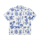 Jungle Toile Poplin Camp Shirt - White