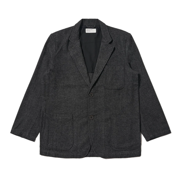 Two Button Jacket - Italian Brown Tweed – Stomping Ground