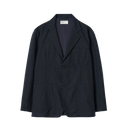 Two Button Jacket - Recycled IT Tweed - Navy