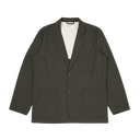 Two Button Jacket - Tropical Suiting - Olive