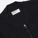 Zip Bomber Wool Fleece - Black