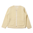 Zip Liner Jacket Galaxy Fleece - Ecru