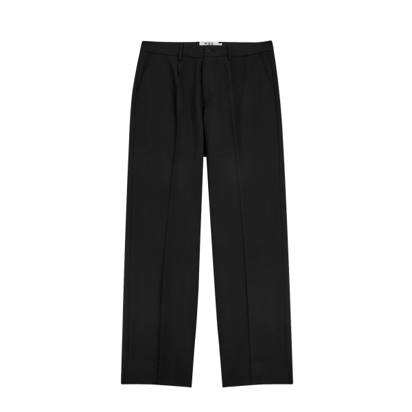Wax London Aubyn Wool Trouser - Black – Stomping Ground