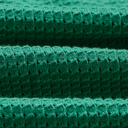 Belle S/S Shirt Tipped Pointelle - Green / Ecru