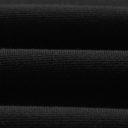Carter Open Collar Polo Milano Knit - Black