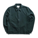 Hays Structured Waffle Overshirt -  Dark Green