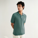 Naples SS Polo - Sea Green
