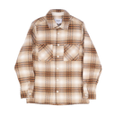 Whiting Overshirt Overlap Check - Natural / Ecru